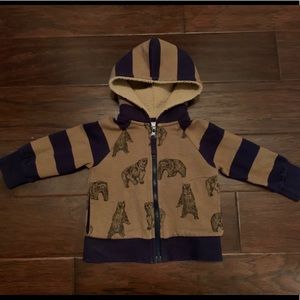 Like New! Hanna Andersson Hoodie Jacket Size 80